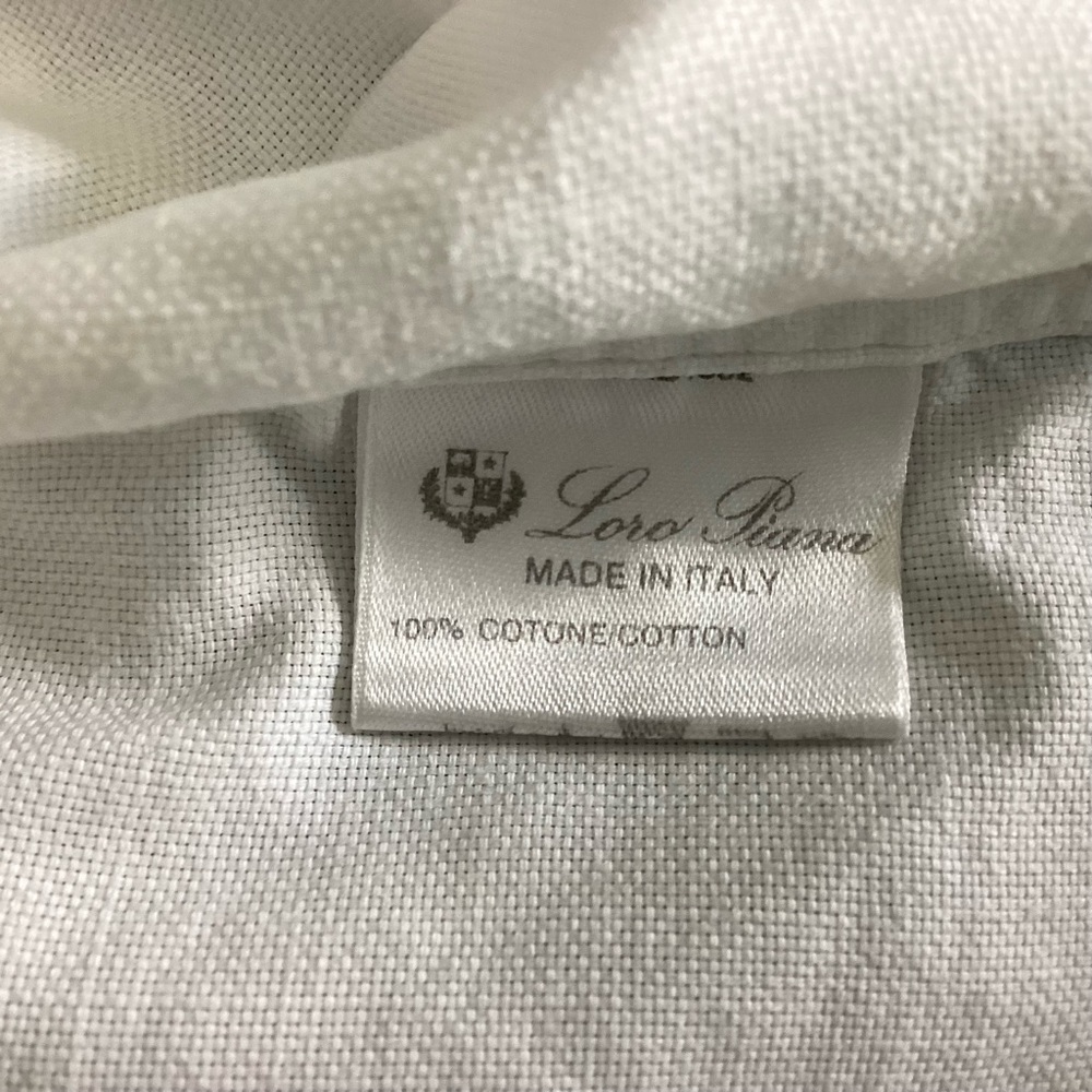 Loro Piana Shirt Cotton Oxford White XXL - Picture 7 of 12